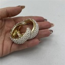 orecchino con perle glam